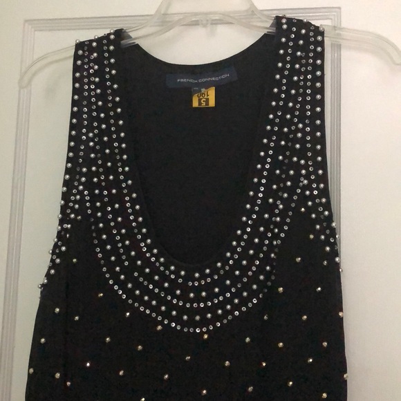 French Connection Beaded Dress size 10 - Picture 1 of 6